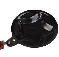 Bigood Iron Nonstick Egg Pancake Wonder Breakfast Fry Pan Star Shape N5