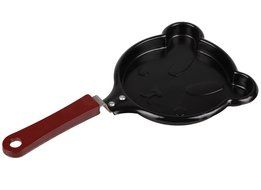 Bigood Iron Nonstick Egg Pancake Wonder Breakfast Fry Pan Star Shape N6
