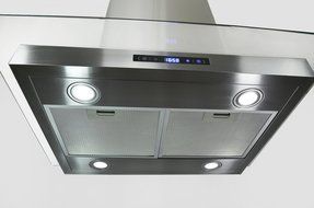 Golden Vantage 30" Island Mount Stainless Steel Range Hood Stove Vent GVCI-30
