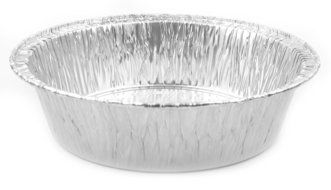 Disposable Foil 6" Tart Pan, Round Baking Pan, Aluminum Pot Pie Pan Baking Tin with Lids, 10 Sets