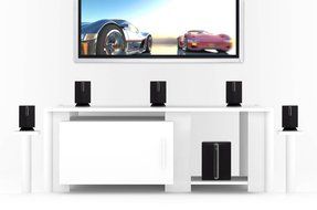 iLive HT050B 5.1 Channel Home Theater Speaker System (Black) N3