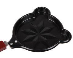 Bigood Iron Nonstick Egg Pancake Wonder Breakfast Fry Pan Star Shape N10