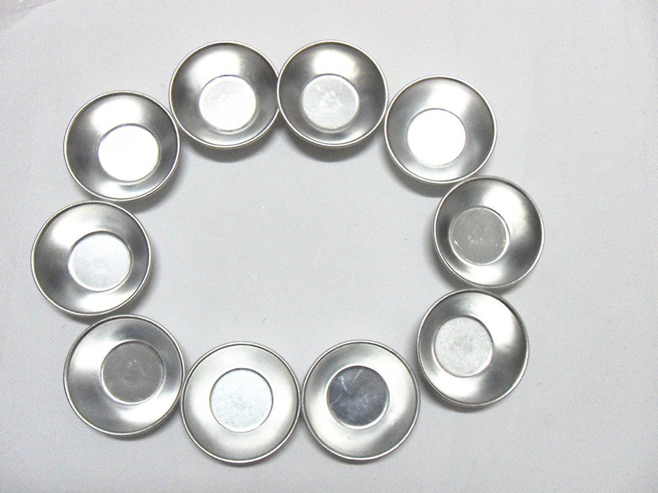 Set of 10 piece baking tart mold using for cake egg pudding jelly(71*40*20mm/PC) N2