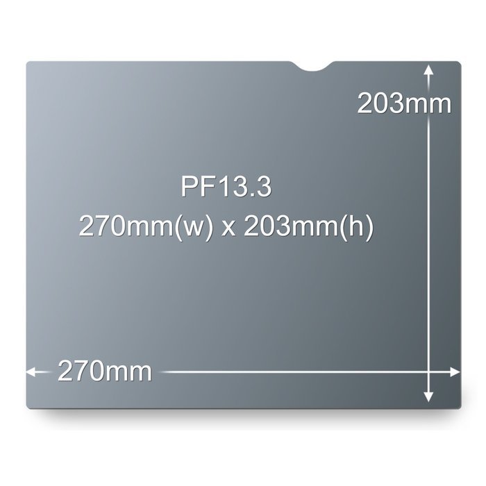 3M Gold Privacy Filter for Widescreen Laptop 13.3" (GPF13.3W) N16