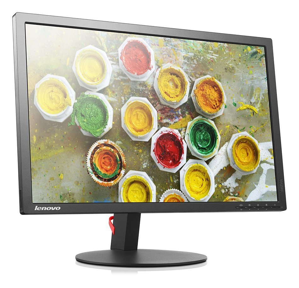 Lenovo 60C7MAR1US ThinkVision T2324p 23'' LED-Backlit LCD Monitor, Black