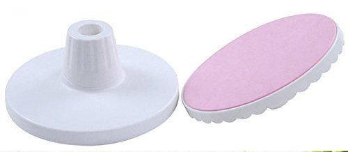 Cake Decorating Turntable Rotating Revolving Kitchen Display Inclinable Stand 24cm N8