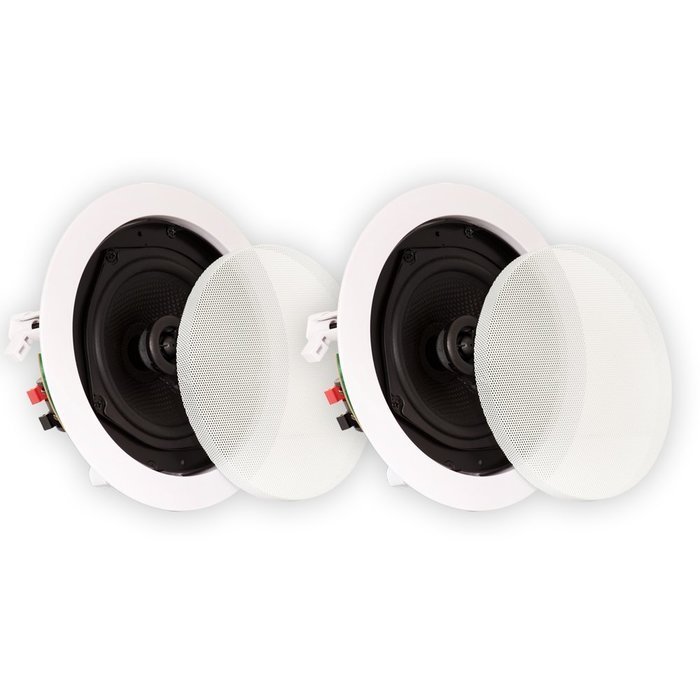 Theater Solutions TS50C 5.25-Inch Kevlar In Ceiling Speakers (White)