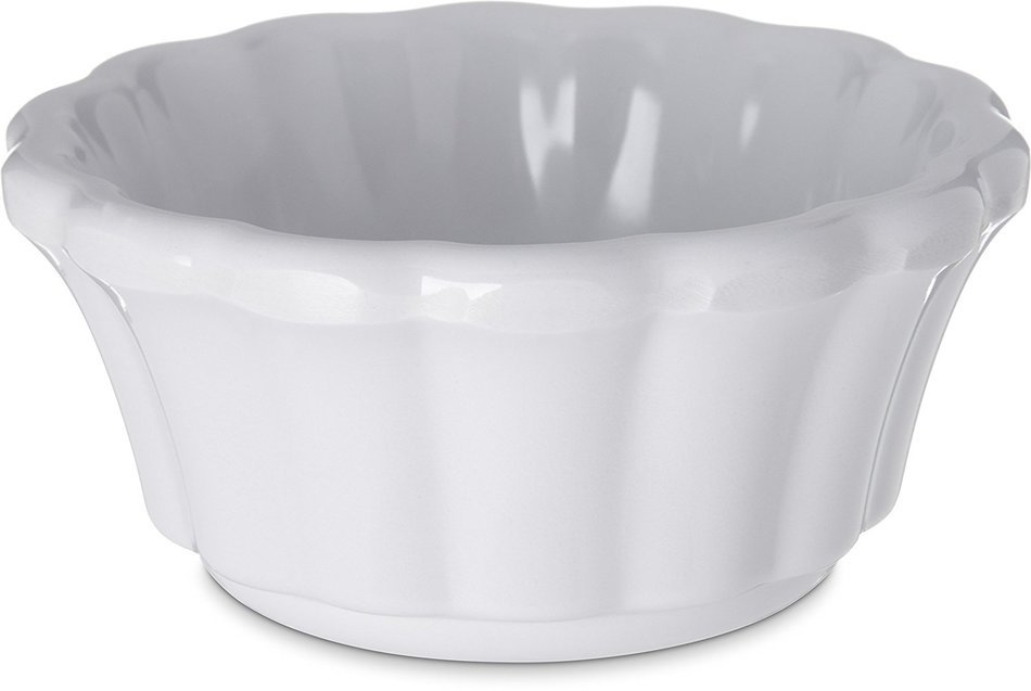 Carlisle Melamine Scalloped Ramekins N8