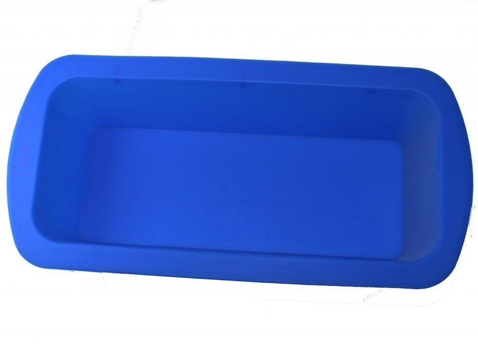 Tifan Silicone Cake Loaf Pan Rectangular Silicone Cake Mould Blue N4