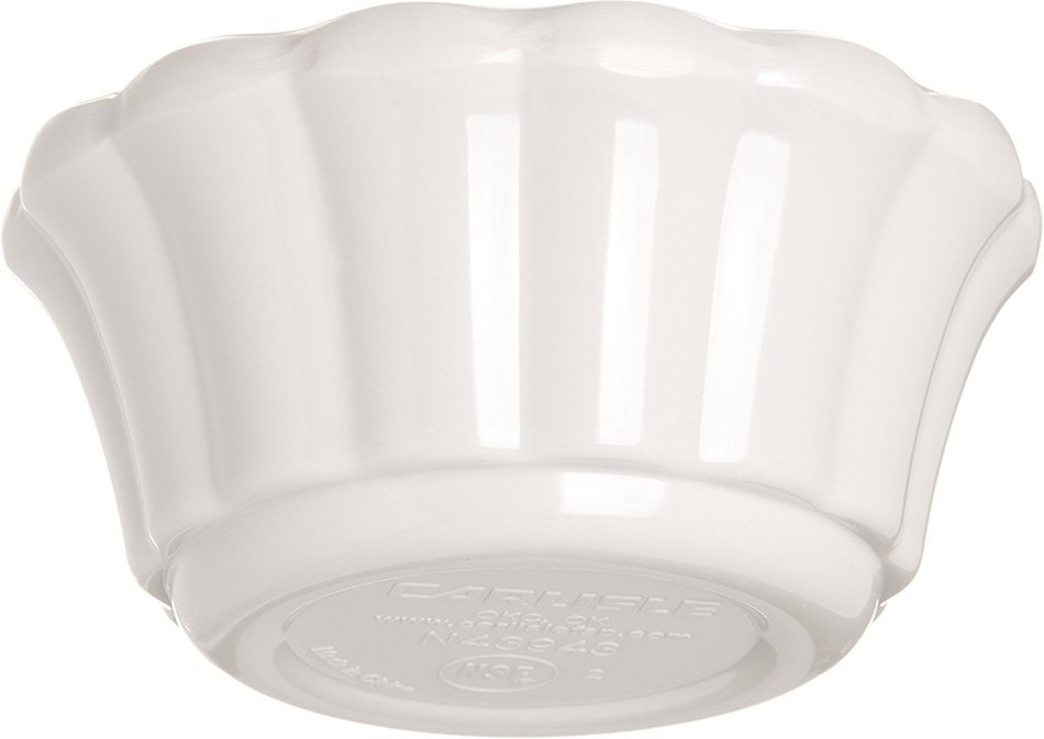 Carlisle Melamine Scalloped Ramekins N12