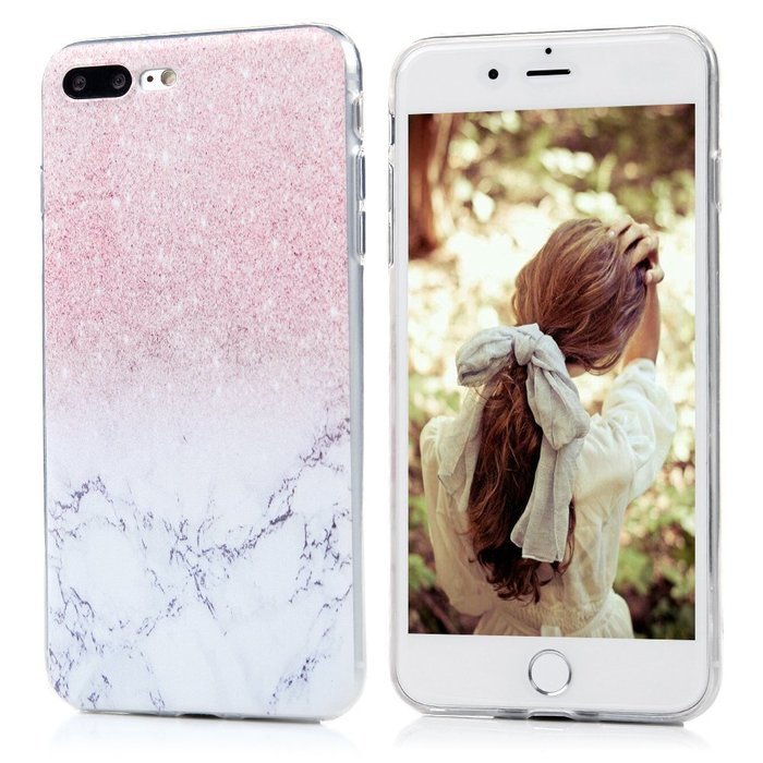 iPhone 7 Plus Case (5.5 inch) - Transparent Full Edge Drop Protection Shock-absorption Soft TPU Crystal Clear... N33