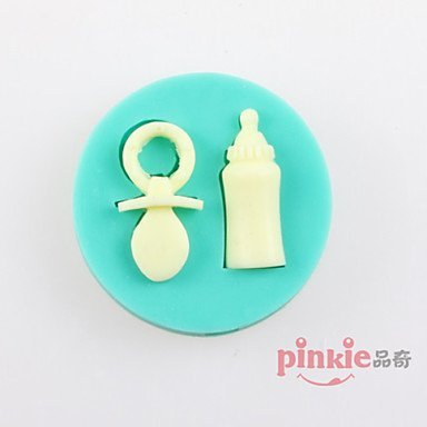 Sher Baby Bottle Nipples Fondant Cake Chocolate Silicone Molds,Decoration Tools Bakeware N5