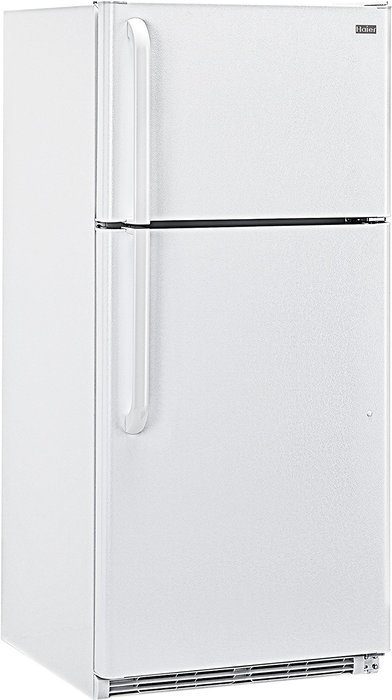Haier HRT18R1APW 29.20" Freestanding Top Freezer Refrigerator with 18.1 cu. ft. Total Capacity, in White