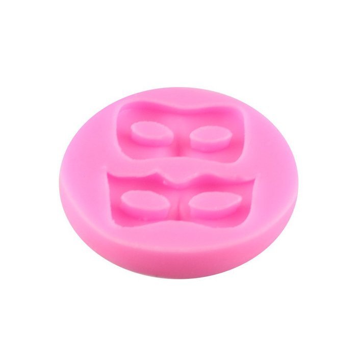 Mujiang Halloween Masks Silicone Fondant Molds Cake decorating Mould Jelly Candy Chocolate Mold N2