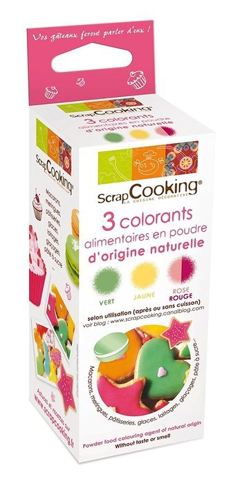 Food Colouring Set - Sugarcraft Red / green / yellow