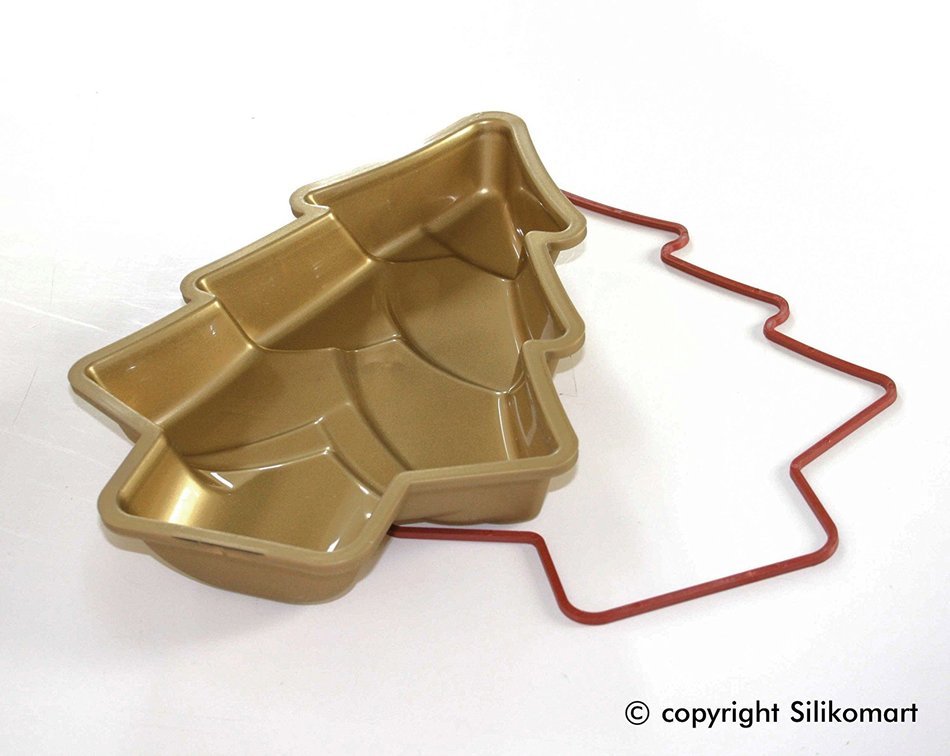 Silikomart SFT204 Silicone Let's Celebrate Bakeware Collection Cake Pan, Bear N23