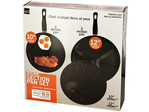 Bulk Buys OD869-1 Round Section Pan Set