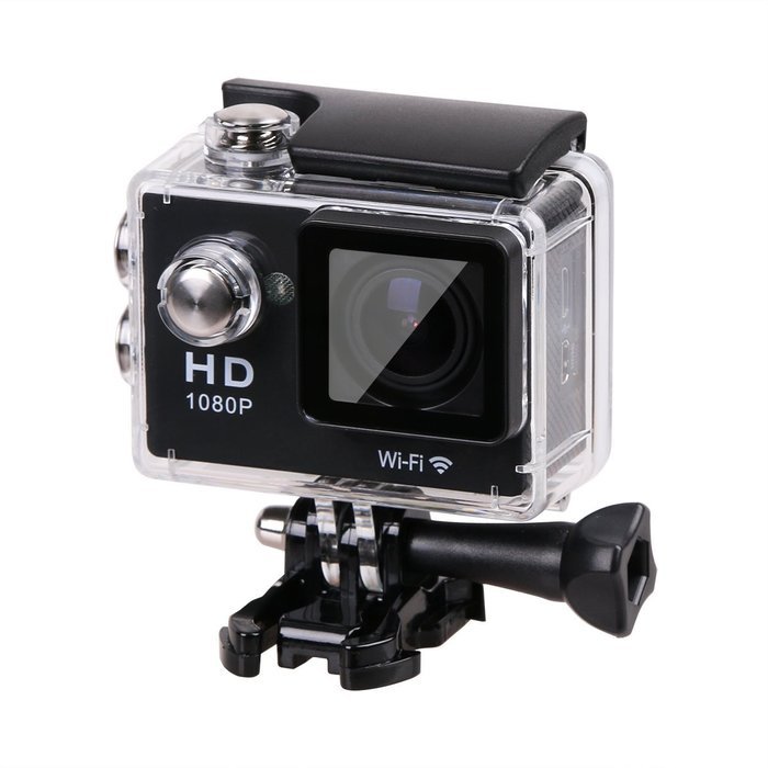 YDP-SPORT Underwater Sport Action Camera 2.0 Inches ScreenWiFi Cam Camcorder 1080P 170 Degree Wide Angle Sport...