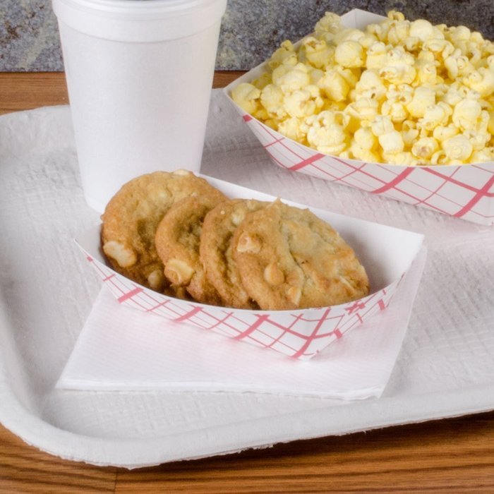 Southern Champion Tray Southland Paperboard Red Check Food Tray (Multiple Sizes Available) N2