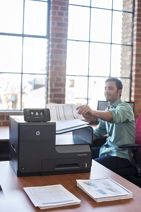 HP OfficeJet Pro X451dw Office Printer with Wireless Network Printing, Remote Fleet Management & Fast Printing... N4