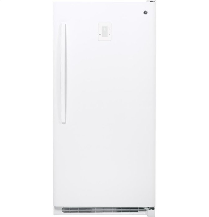 GE FUF20DHRWW 20.3 Cu. Ft. White Upright Freezer N4