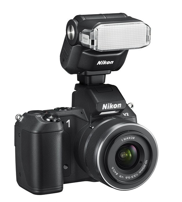 Nikon DSLR Nikon 1 V2 Double lens kit Black N1V2WLKBK - International Version (No Warranty) N2