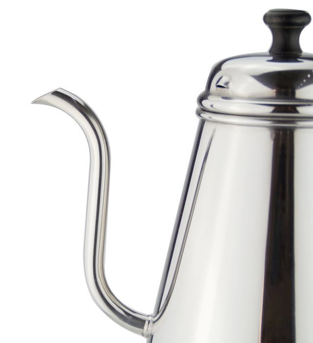 Meelio Stainless Steel Gooseneck Drip Pot ,1 liter (4 1/4 cup) Pour Over Coffee Drip Kettle,Works on Regular and... N5