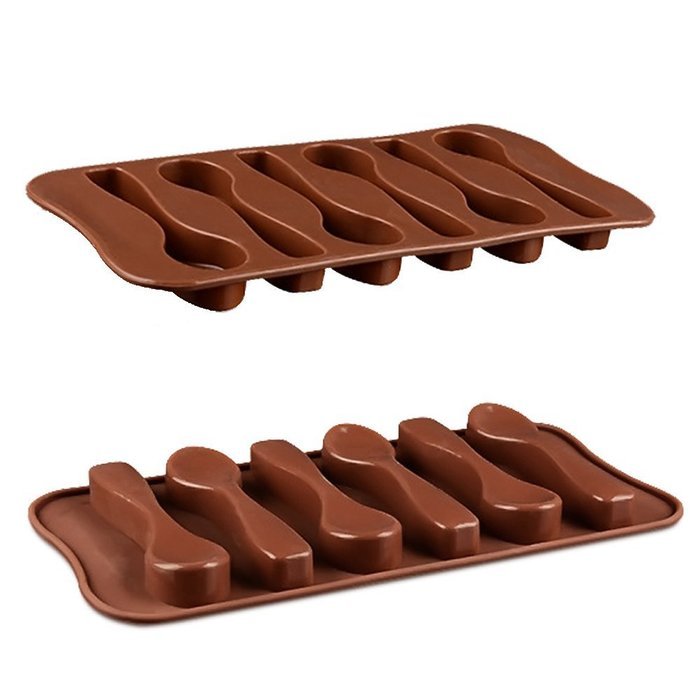 JEWSUN Silicone Spoon Chocolate Mold(set of 2) N5