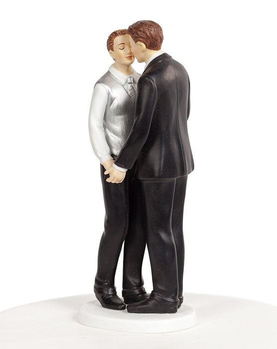 Romance Gay Wedding Cake Topper