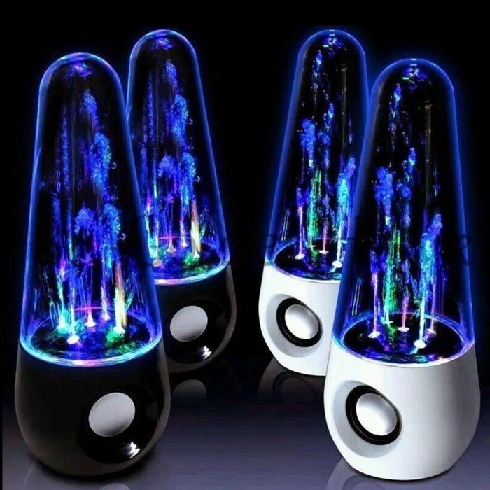 USB Powered LED Dancing Water Show Music Fountain Light ColorfuL Speakers Amplifier Audio Player For Phones Computer... N8
