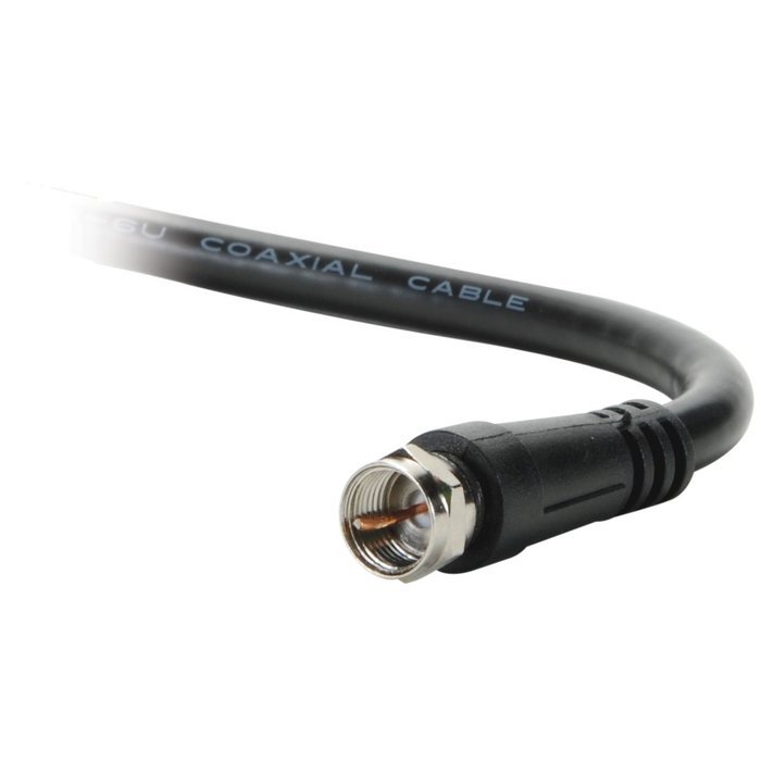 RG-6 Coaxial Cable with Male to Male F Connectors 8 ft. N2
