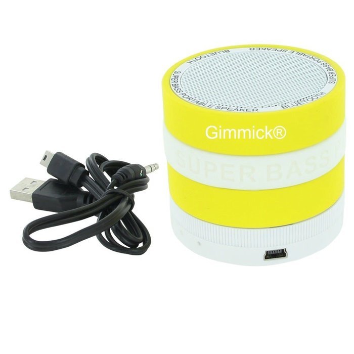 Gimmick&reg; Super Bass Bluetooth Wireless Mini Portable Speaker For IPhone Tablet Samsung Strong Stereo Sound Many... N10