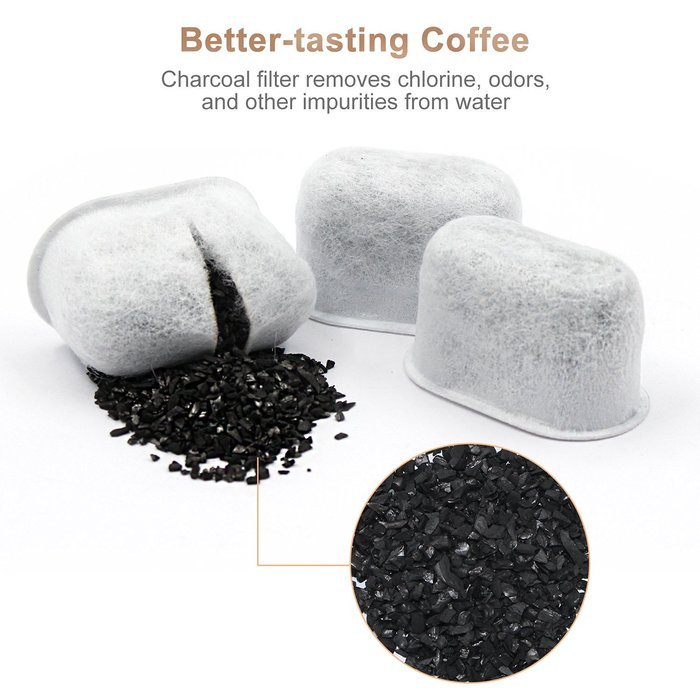 Possiave Charcoal Water Filters, Replaces Keurig 05073 - 12 Pieces a Pack，Works for K40, K45, K60, K65, K70, K75... N2