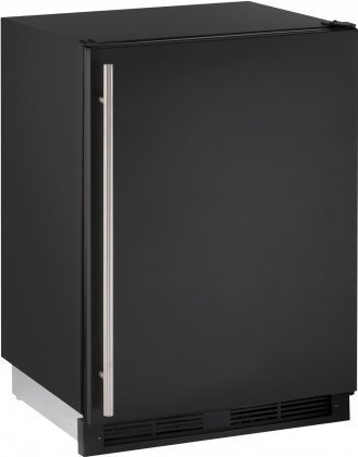U-Line UCO1224FB00B 24" 1000 Series Built In Counter Depth Compact Refrigerator with 4.2 Cu. Ft. Capacity, in...
