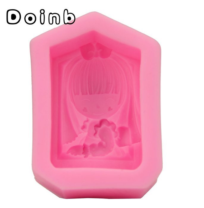 Doinb Sun+Moon (Mother+Baby) Soap Clay Candy Cake Pastry Fondant Chocolate Moulds FDA Silicone Molds Outer Size... N7