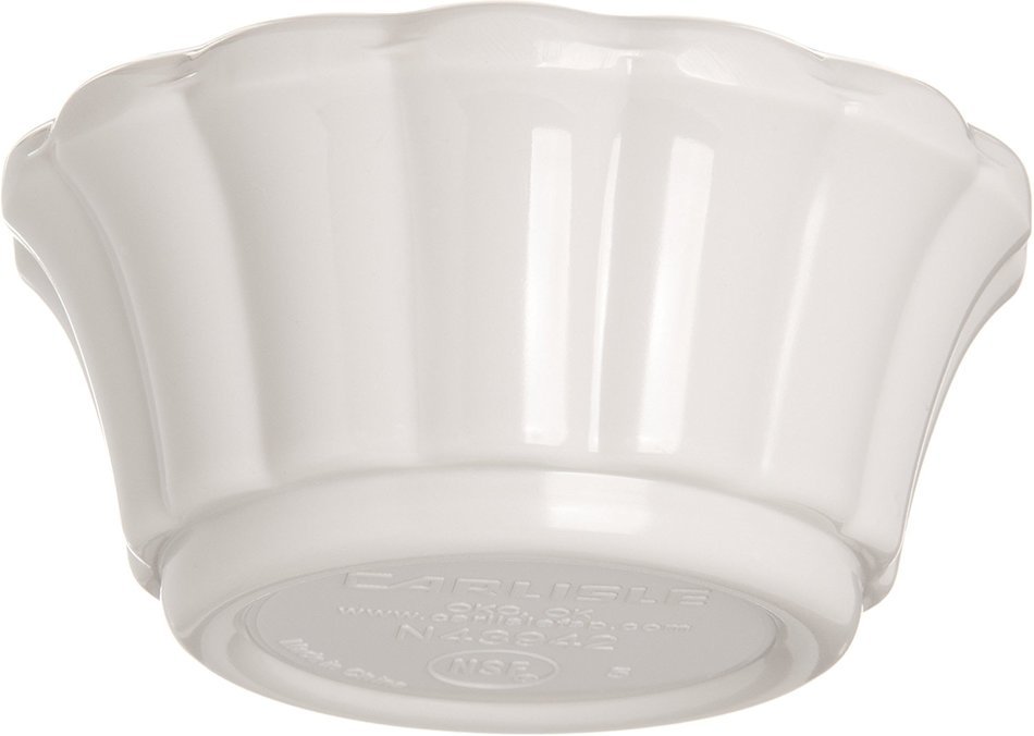 Carlisle Melamine Scalloped Ramekins N14