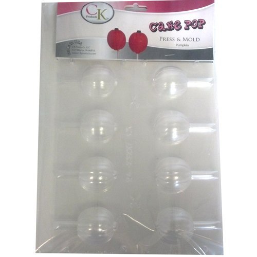 CK Products Cake Pop Press and Mold Pumpkin, Pack of 3