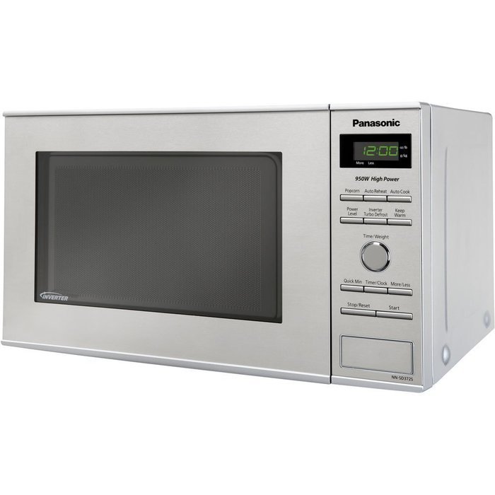 Panasonic NN-SD372S Stainless 950W 0.8 Cu. Ft. Countertop Microwave with Inverter Technology N2