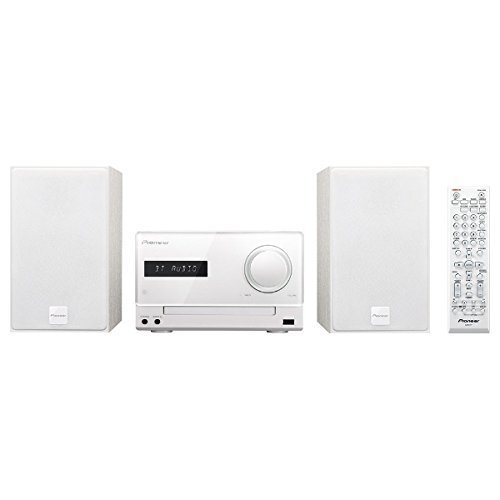 Pioneer CD mini component system X-CM35-W White