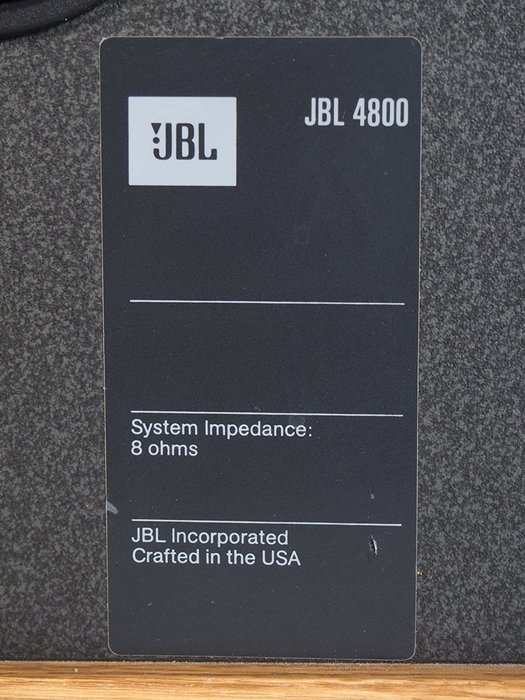 JBL 4800 Floor-standing Speakers N3