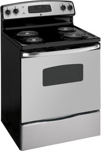 GE GIDDS-290245 30" 5.3 cu. ft. Free-Standing Electric Range, Stainless