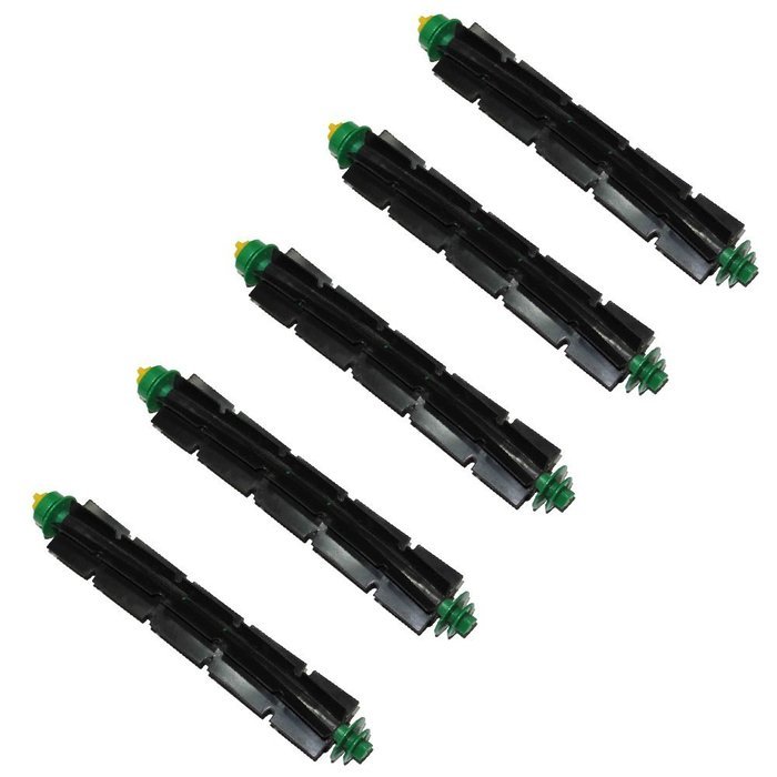 Hongfa Flexible Beater Brush and Bristle Brush for Irobot Roomba 500 Series Vacuum Cleaning Robots Roomba (beater...