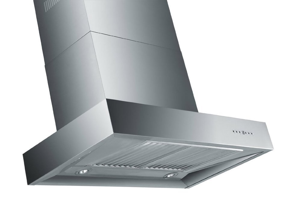 Z Line KECOM-30-LED Stainless Steel Wall Mount Range Hood, 30-Inch N2