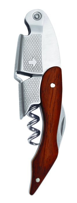 Curve Stainless Steel Waiter's Corkscrew by True