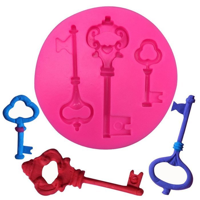 HT BAKEWARE | Keys Silicone Mold