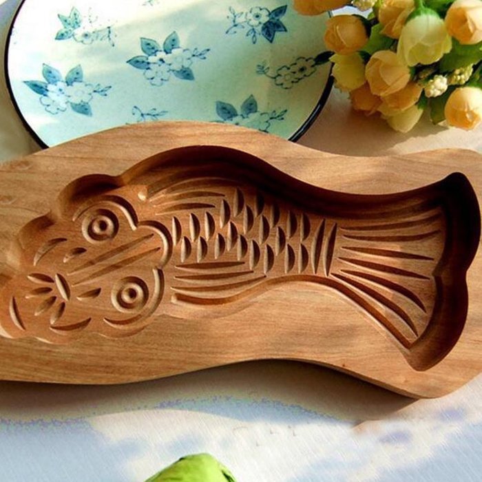 Wooden Printing Models Biscuit Baking Mold Moon Cake/Small Pastry Mold-A567 N2