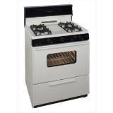 Premier SMK240TP Biscuit 30" Electronic Spark Gas Range with 3.9 Cu. Ft. Capacity Four Sealed Burners Heavy-Duty...