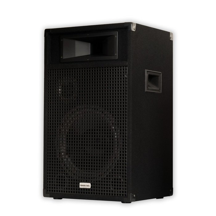 Acoustic Audio BR12 PA Karaoke DJ 12" Speaker 1000 Watts 3 Way with Stand BR12-PK1