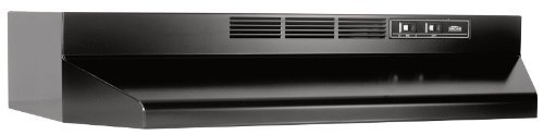Broan 413604 ADA Capable Non-Ducted Under-Cabinet Range Hood, 36-Inch, Stainless Steel