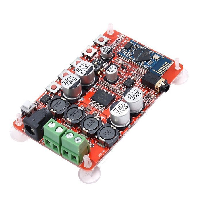 Icstation TDA7492P 2X50W Bluetooth CSR4.0 Digital Stereo Audio Receiver Amplifier Board